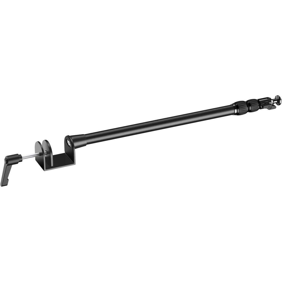 Elgato Master Mount L   Premium Desk Clamp With Pole Extendable Up To 125Cm/49In And 1/4 Inch Thread To Mount Lights,Cameras, An