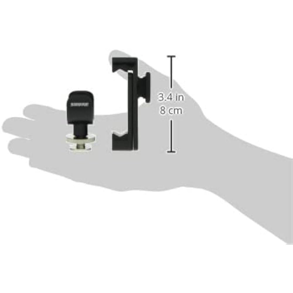 Shure Motiv Replacement Phone Clamp And Mic Clip For Mv88+ (Amv-Pc)