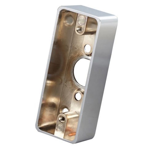 Uhppote Zinc Alloy Surface Mount Back Box Single Gang For Push To Exit Button