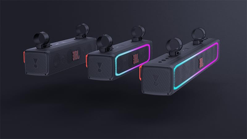 Jbl Rallybar - 21'' Bluetooth Universal Outdoor Vehicle Soundbar With Built-In 150W Rms Amplifier, Led Lights, Ip66 Water & Dust