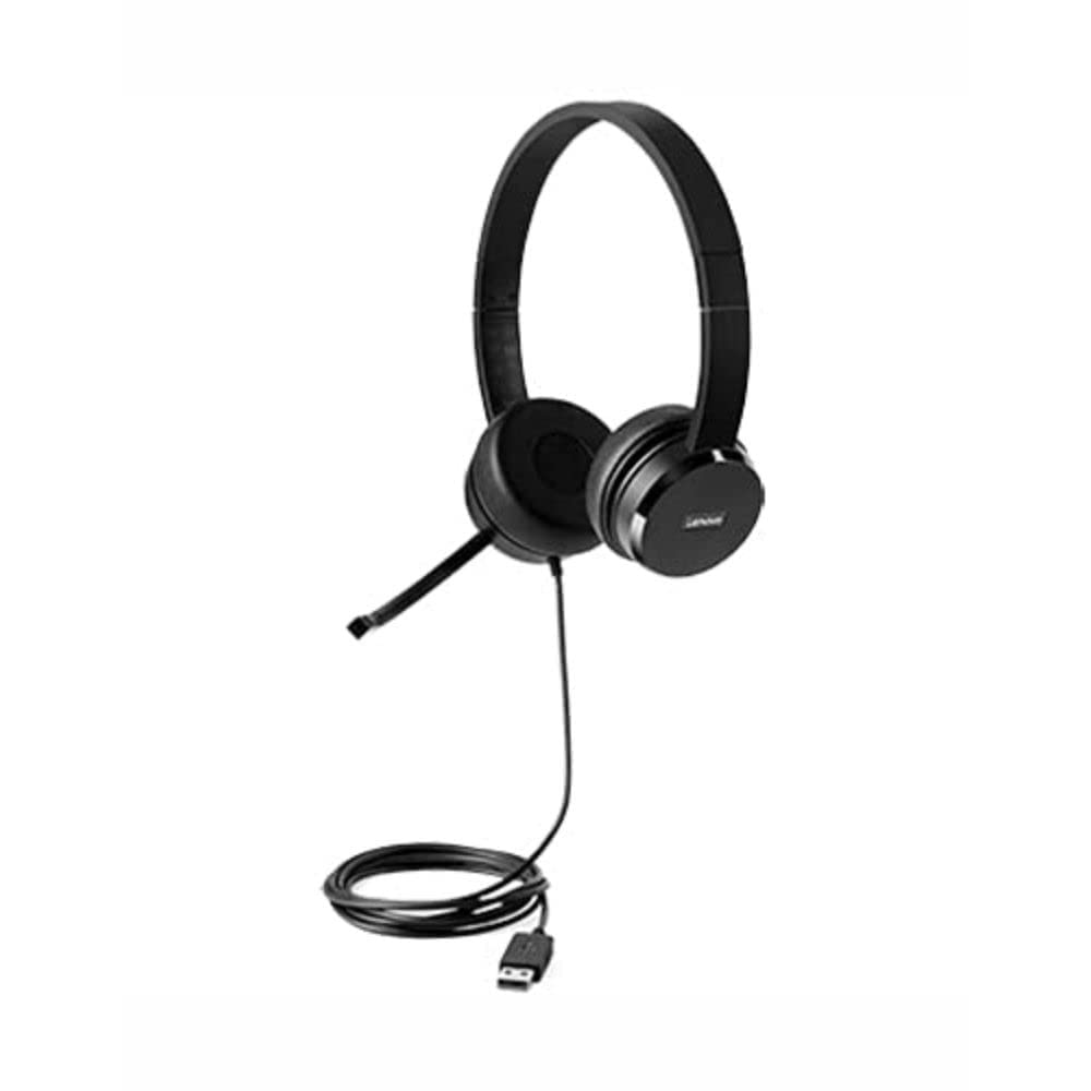 Lenovo 100 Headset   Stereo   Usb   Wired   Over The Head   Binaural