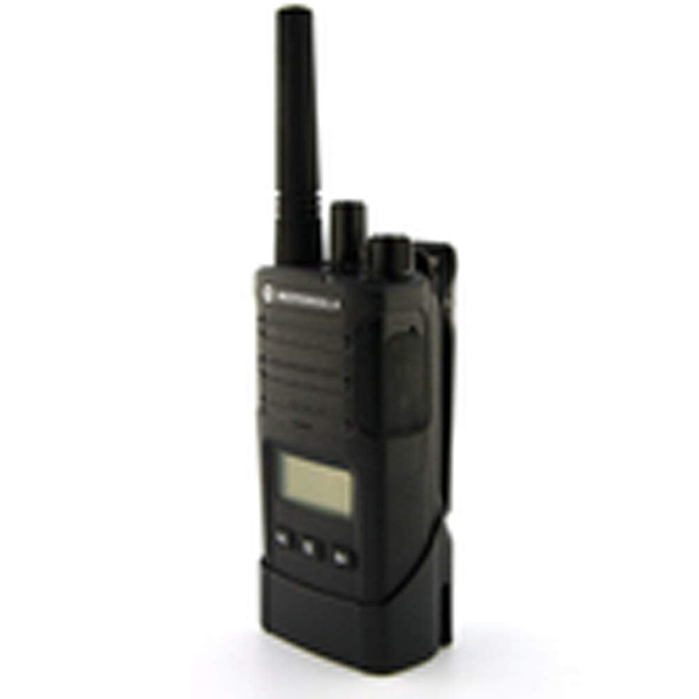 Motorola Rmu2080D On Site 8 Channel Uhf Rugged Two Way Business Radio With Display And Noaa (Black)