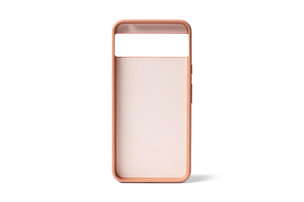 Bellroy Leather Case For Pixel 8 - (Leather Google Phone Case) - Biscotti