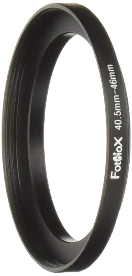 Fotodiox Metal Step Up Ring, Anodized Black Metal 40.5mm-46mm, 40.5-46 mm