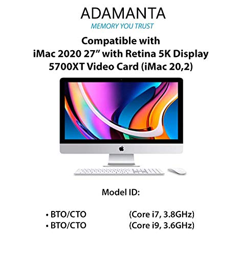 Factory Original 64Gb (2X32Gb) Memory Upgrade For 2020 & 2019 Apple Imac 27'' W/Retina 5K Display & 2018 Apple Mac Mini Ddr4 266