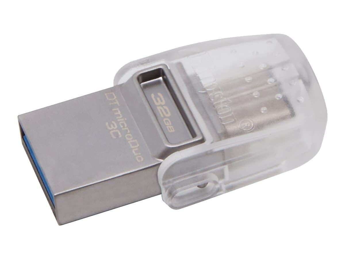 Kingston Digital 32Gb Data Traveler Micro Duo Usb 3C Flash Drive (Dtduo3C/32Gb)