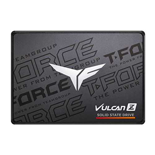 Teamgroup T Force Vulcan Z 1Tb Slc Cache 3D Nand Tlc 2.5 Inch Sata Iii Internal Solid State Drive Ssd (R/W Speed Up To 550/500 M