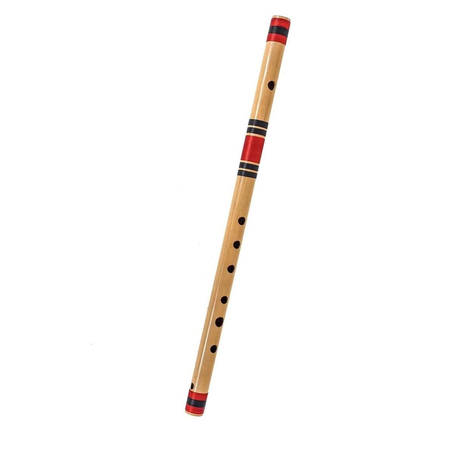 Ibda Bamboo Bansuri| C Natural Medium Scale| For Professional/Beginner/Kids| 19 Inch Basuri| Flute Musical Instrument| 48 Cms