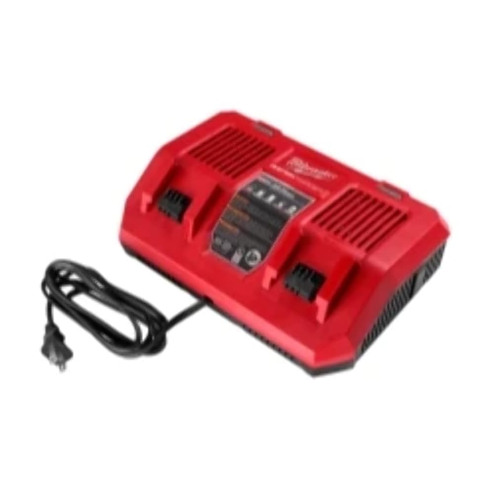 Milwaukee 48 59 1802 M18 Dual Bay Simultaneous Rapid Lithium Ion Charger