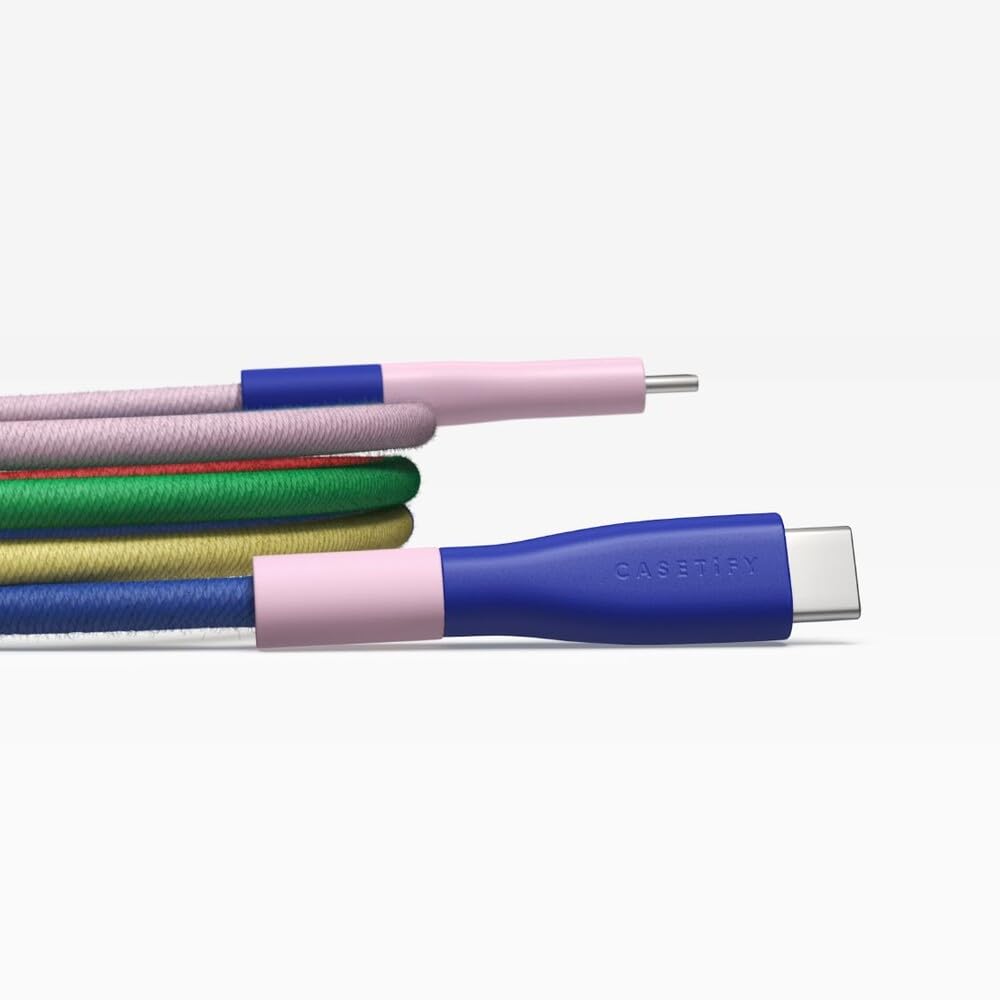 Casetify Powerthru Usb C To Usb C Cable (1M/3.3Ft)   Pop Block