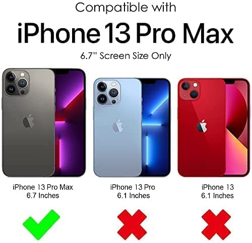 C Casus Shockproof Translucent Matte Slim Silicone Hard Back Phone Case for iPhone 13 Pro Max Black