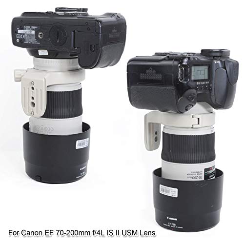 Ishoot Improved Metal Lens Collar Tripod Mount Ring, For Canon Ef 70 200Mm F/4L (Is/Is Ii) Usm, Canon Ef 400Mm F/5.6 L Usm, Cano