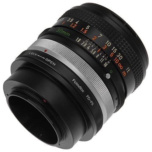 Fotodiox Lens Mount Adapter Compatible With Canon Fd & Fl 35Mm Slr Lens On Fuji X-Mount Cameras