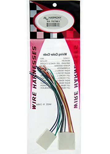 Harmony Audio Compatible With 1990 2001 Mazda Mx 5 Miata Ha 707901 Factory Stereo To Aftermarket Radio Harness Adapter