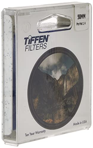 Tiffen 58Pm14 58Mm Pro Mist 1/4 Diffusion Camera Filter