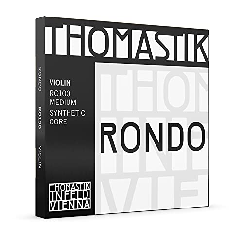Thomastik Infeld Rondo Violin A String Ro02A, Steel Core Chrome Wound For Professionals   Deep Tonal Intensity With Compact Focu
