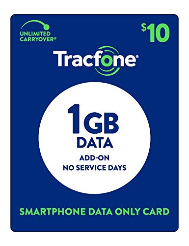 Tracfone $10 Data Add On Card 1Gb [Physical Delivery]
