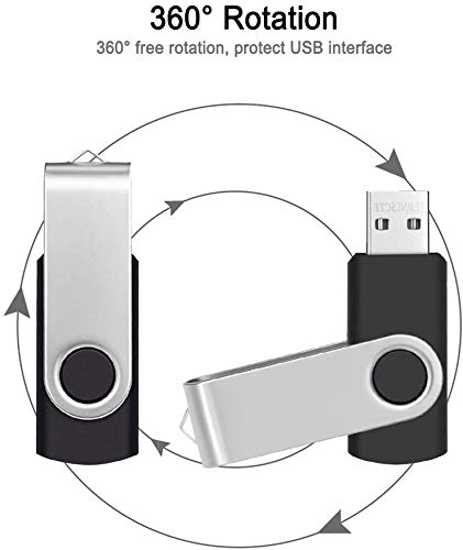 10 Pack 64Gb Flash Drives, Usb 2.0 Usb Drive Thumb Drive Usb Memory Stick Jump Drive Pen Drive Zip Drive For Data Storage For Pc