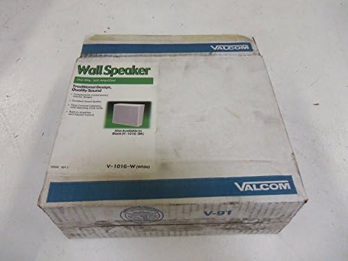 1Watt 1Way Wall Speaker  White
