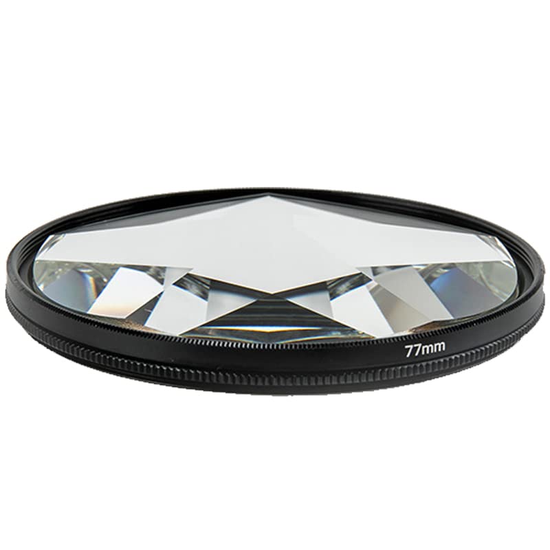 Jorixxy Pentaprism Filter Special Effects 77Mm Fx Glass Dazzling Film Large Screen Anamorphic Dslr Video Photography Camera Acce