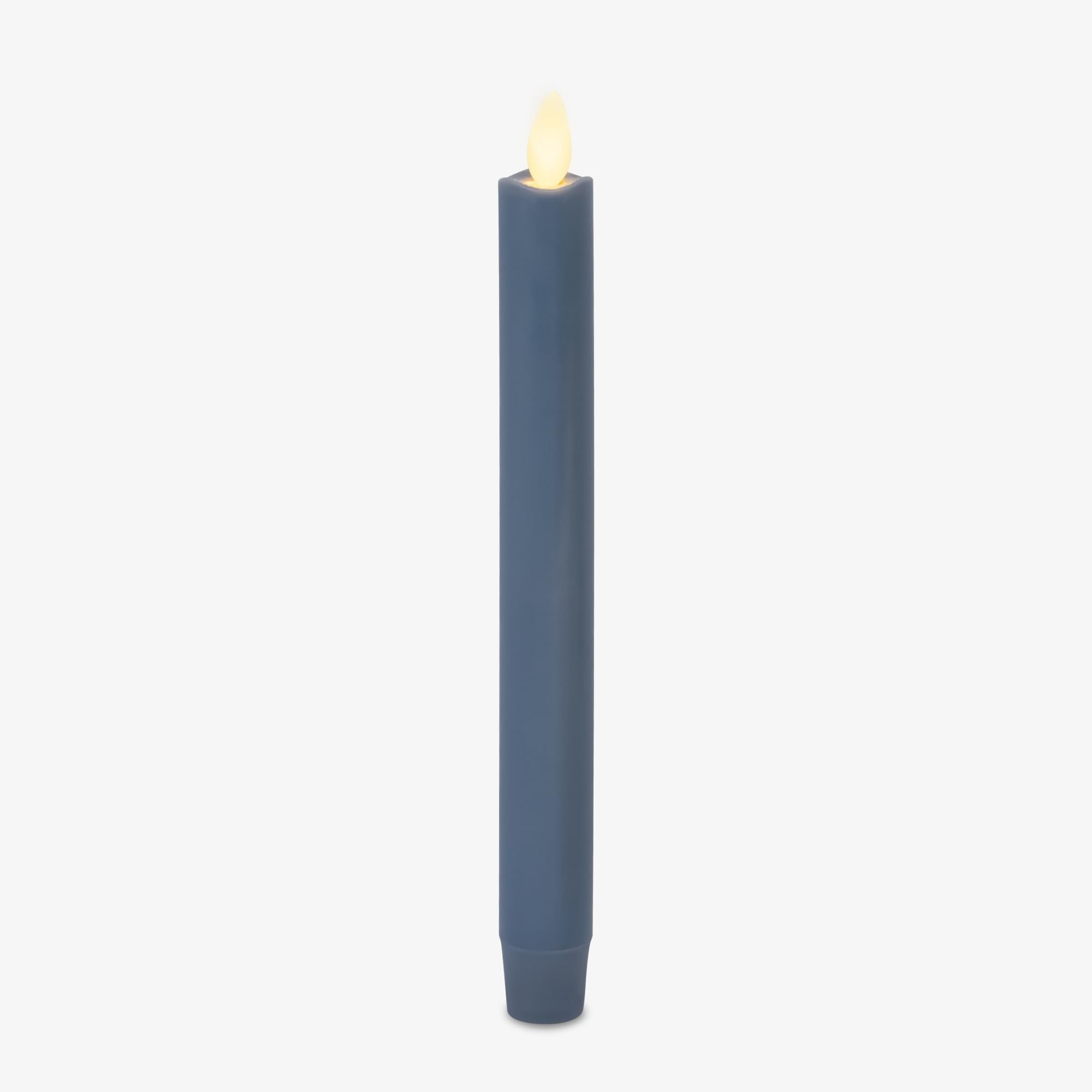 Luminara - Flameless Battery Operated Taper Candle - Spring Lake - Pack of 1-1x9.5 - LED Flickering Flame - Realistic Safe for H