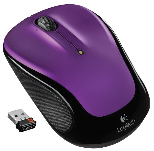 Logitech Wireless Mouse M325 With Designed For Web Scrolling   Vivid Violet (910 003120)