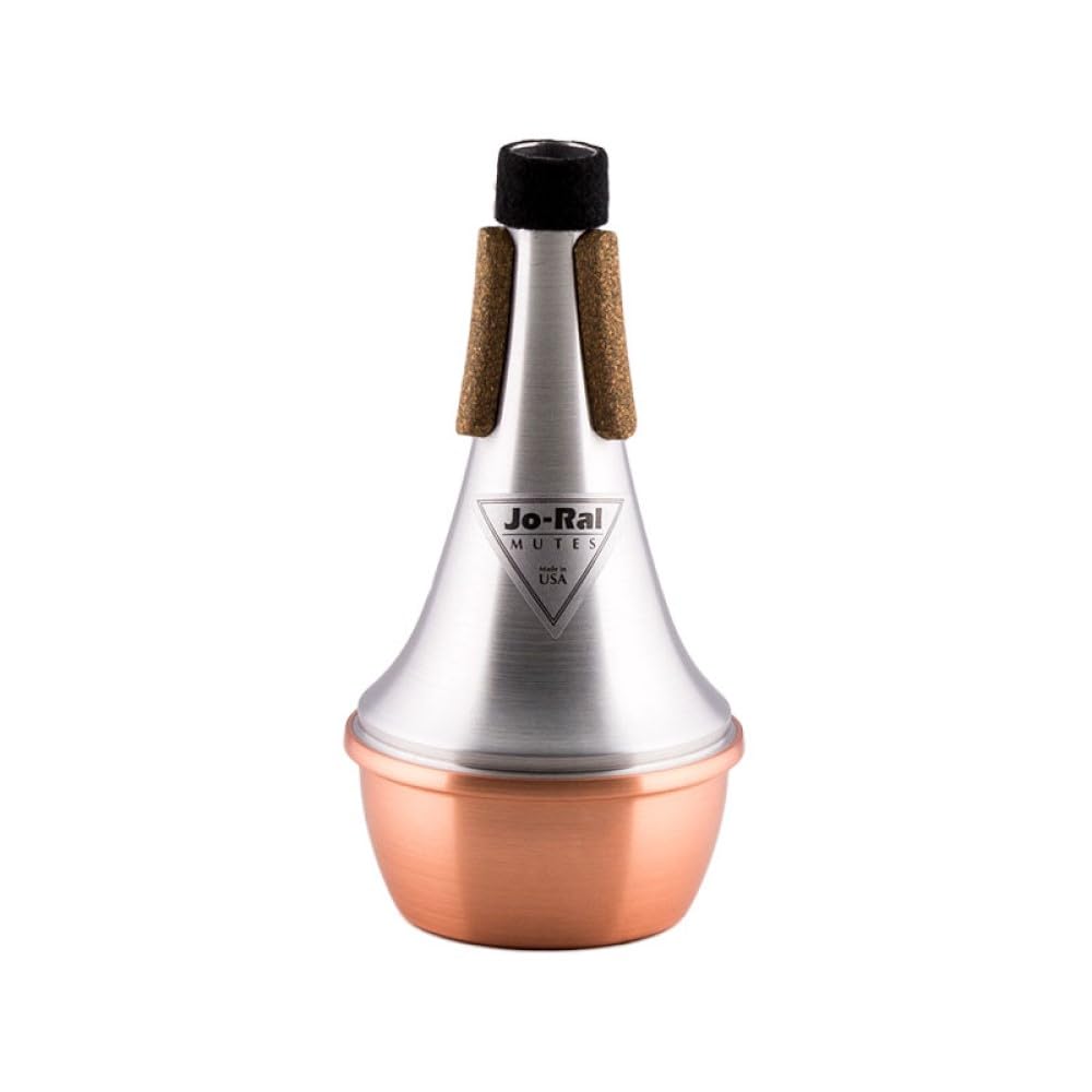 Jo Ral TPT-1C Trumpet Straight Mute, Copper Bottom