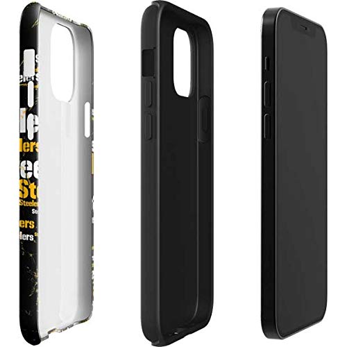 Skinit Impact Phone Case Compatible With Iphone 12 Pro   Officially Licensed Nfl Pittsburgh Steelers Black Blast Design