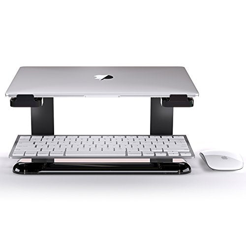 Griffin Elevator Desktop Stand For Laptops, Black   Elegant Desktop Stand For Laptops