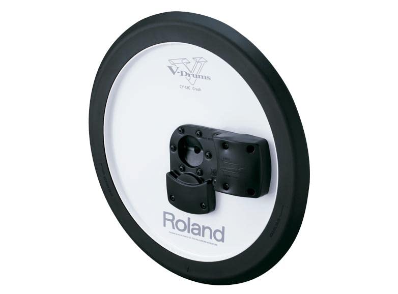 Roland Cy 12C Electric Drum Crash V Cymbal, 12 Inch, Black