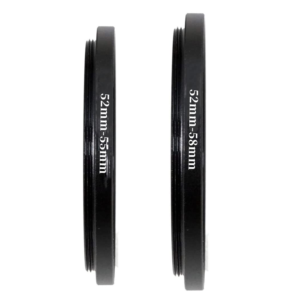 Came Tv Step Up Ring Adapter 52 55Mm,52 58Mm For Came Tv Lens Adapter