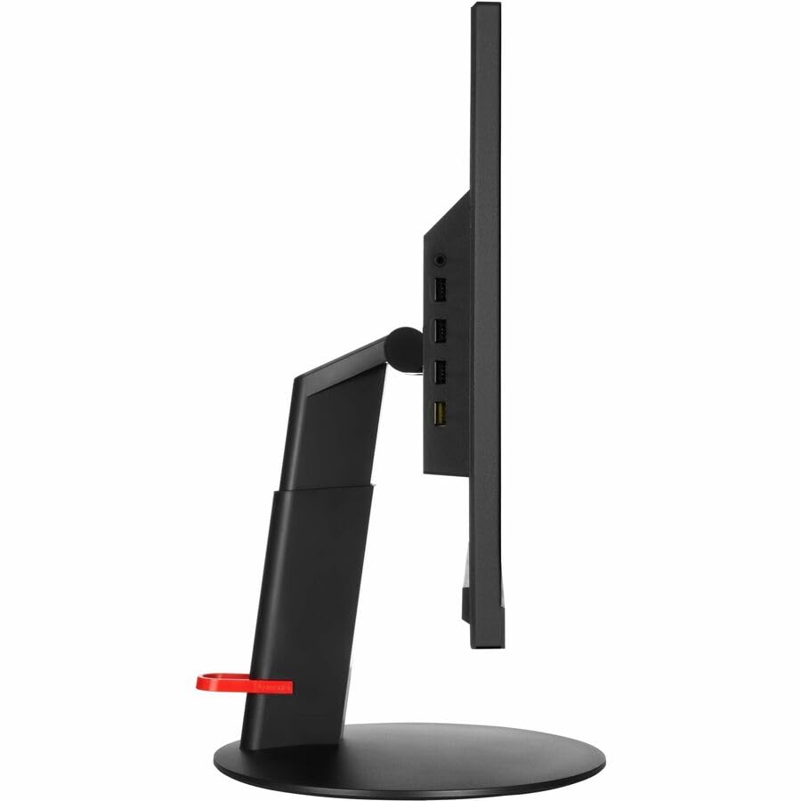 Lenovo - Open Source Thinkvision P24H-10 23.8 Wqhd Led Led Monitor - Glossy Black