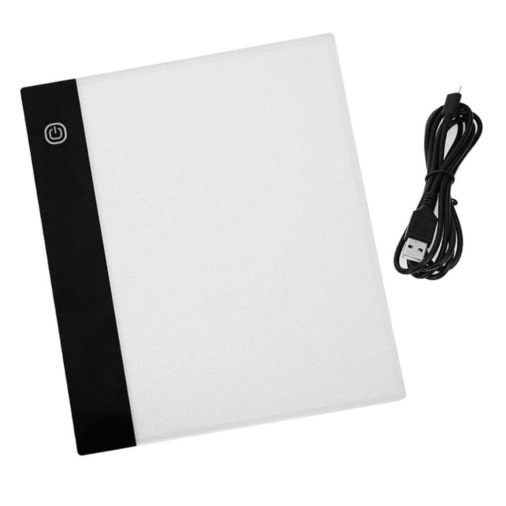 SNAPPSY A5 Dimmable LED Slim Art Craft Drawing Tracing Tattoo Light Box Pad Board