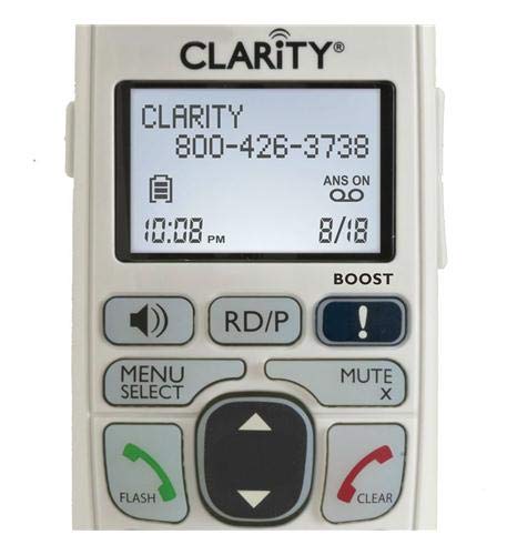 Clarity D704Hs Moderate Hearing Loss Cordless Handset Bundle (2 Pack)