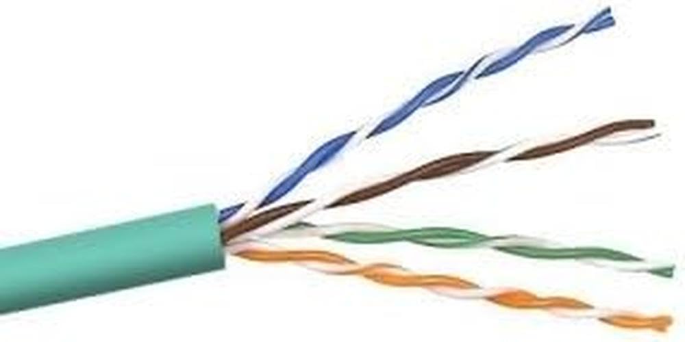 Belkin CAT5e PVC Solid UTP Bulk Networking Cable, Green