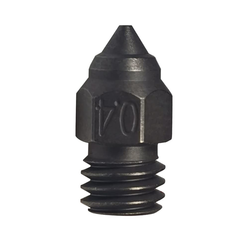 High Temperature Hardened Steel Cr6 Se Mk Nozzle 0.4Mm Compatible With Creality Ender 3 S1 Sprite Extruder Pro /Ender3 V2 / Pro/