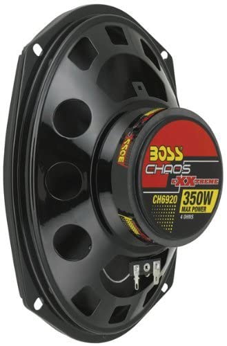 Boss Audio Systems Ch6920 Chaos Series 6 X 9 Inch Car Stereo Door Speakers   350 Watts Max, 2 Way, Full Range Audio, Tweeters, C