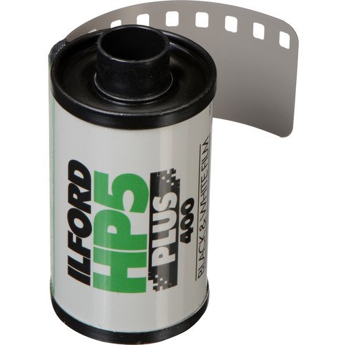 Ilford 1574577 Hp5 Plus, Black And White Print Film, 35 Mm, Iso 400, 36 Exposures (Pack Of 4)