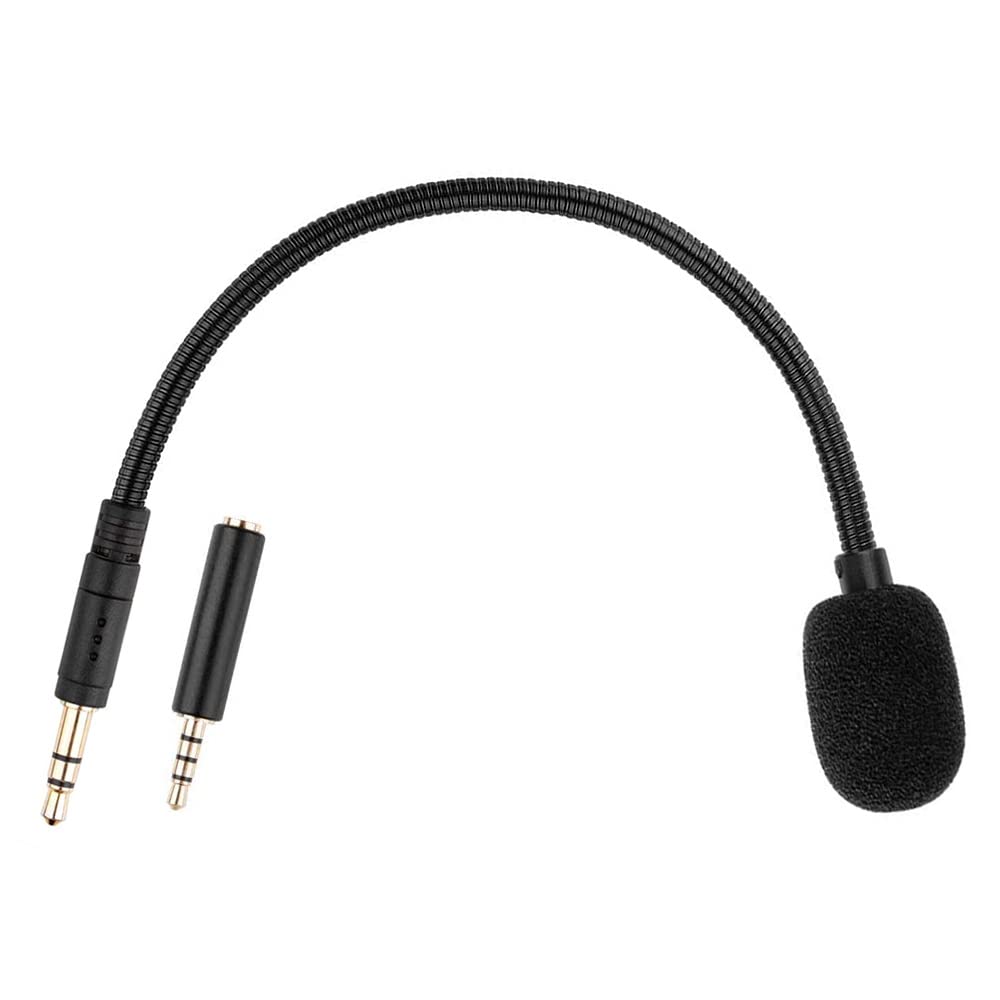 Smays Detachable 3.5Mm Microphone   Aux Mic For Headphone Jack, Plug In Microfono For Laptop, Pc, Phone, And Conference Use
