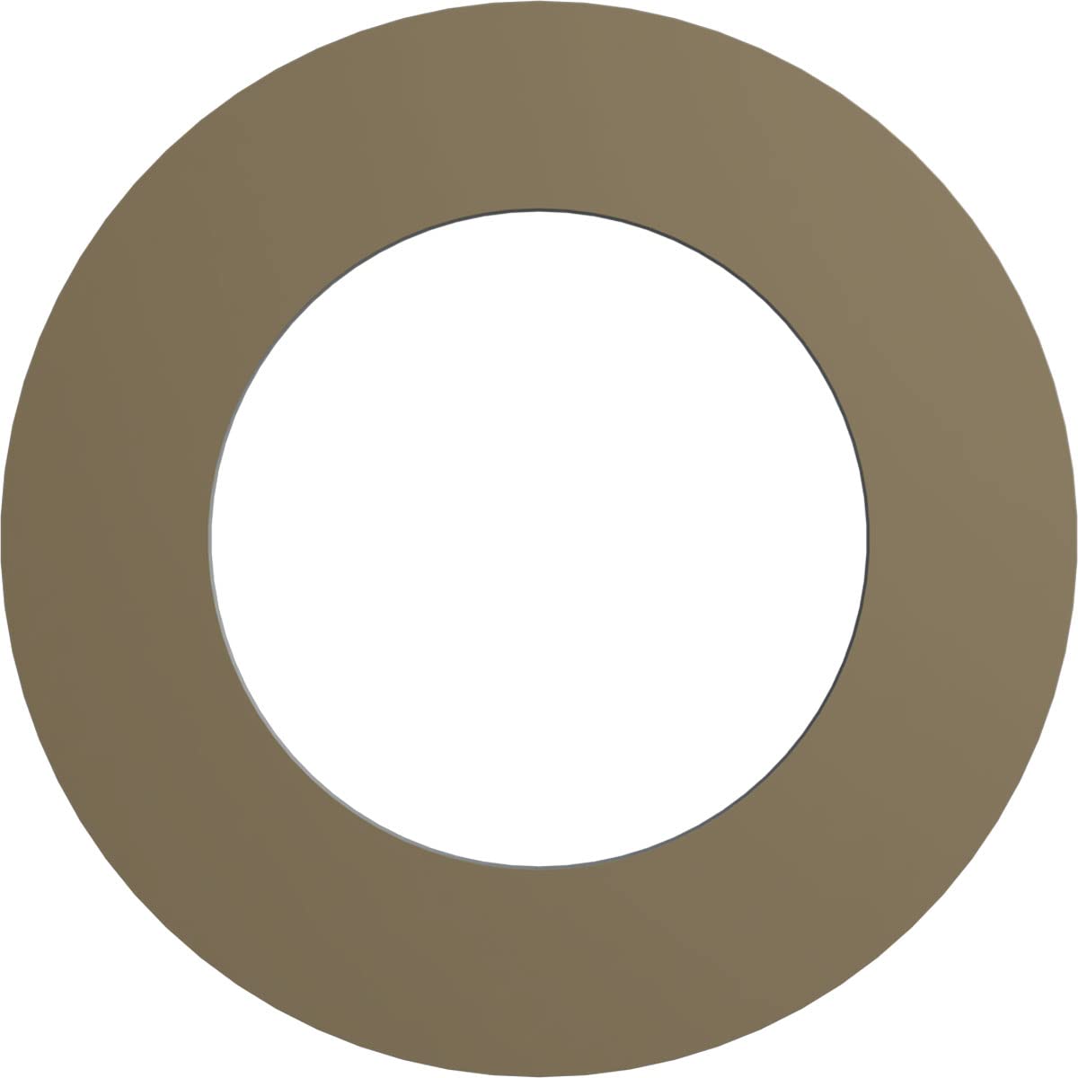 Ekena Millwork Cm20Ho Holmdel Ceiling Medallion, 20 7/8''Od X 12 7/8''Id X 1''P, Factory Primed