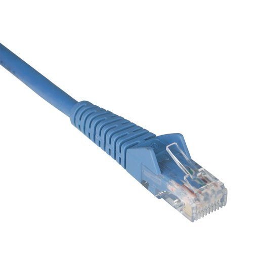 Tripp Lite Cat6 Gigabit Snagless Molded Patch Cable (Rj45 M/M)   Blue, 15 Ft.(N201 015 Bl)