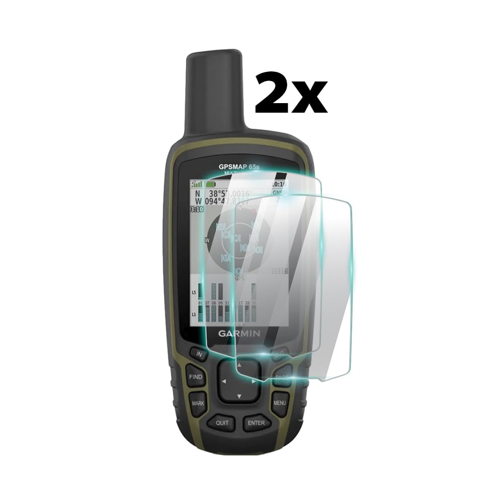 Ipg Proactive Made For Garmin Gpsmap 65S Gps Handheld Device (2 Units) 9H Hardness Screen Protector Nano Ceramic Film Touch Ultr