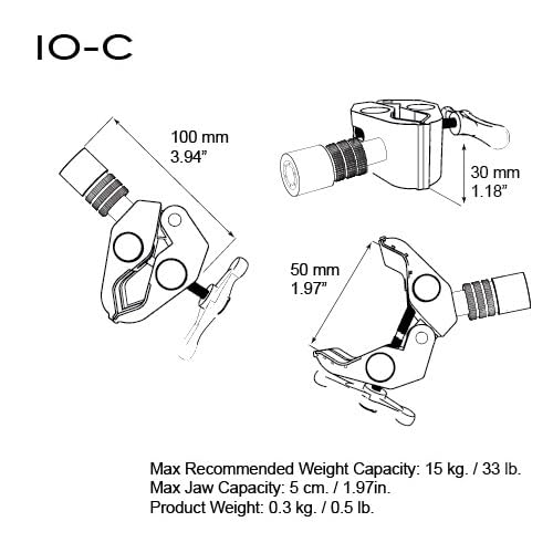 Triad Orbit Io C Clamp Io Quick Change Base