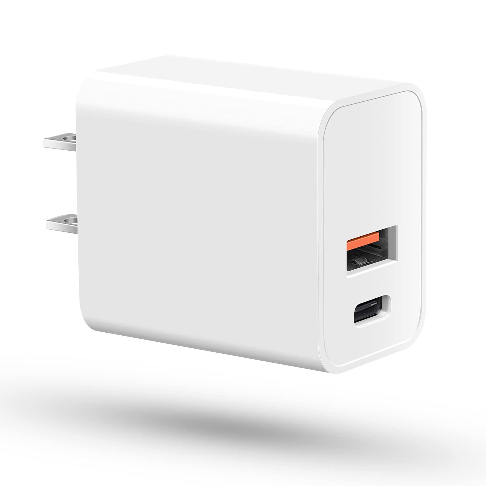 Iphone 14 Pro Max Charger Block, Dghydz Type C Charger Block, 20W Upgraded Certified Iphone Plug Adapter   Dual Ports Fast Wall