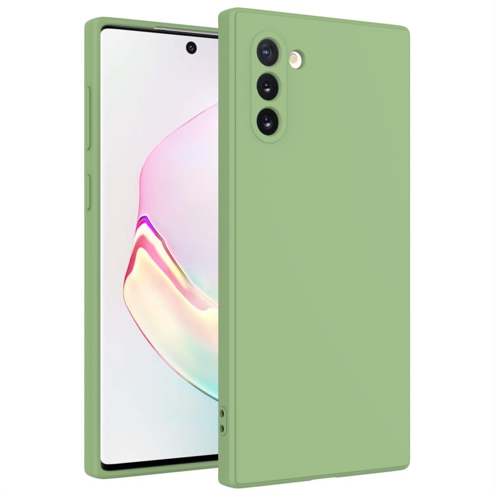 Wogroo For Samsung Galaxy Note 10 Case Green, Scratch Resistant With Soft Touch, Slim Thin Phone Cover For Samsung Galaxy Note 1