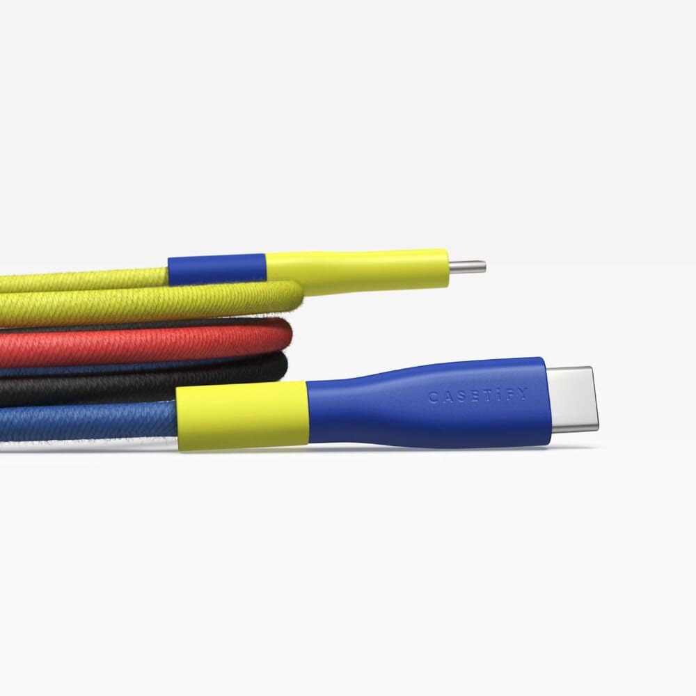 Casetify Powerthru Usb C To Usb C Cable (1M/3.3Ft)   Art Block