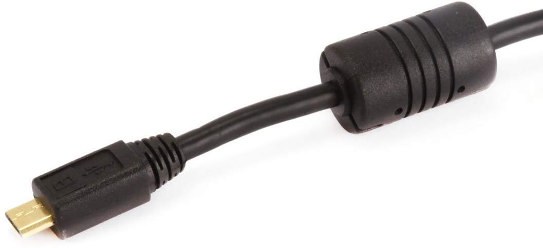 Excelshoots Usb Cable Fits Canon Eos 90D, M50 Digital Dslr Camera, G9 X, G9 X Mark Ii, Sx620 Hs, Sx720 Hs, Sx730 Hs, Eos M5, Eos M6 Type A Fast Data Transfer Usb Cable With Gold Plated Connectors
