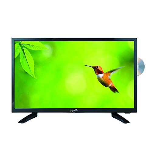 Supersonic Sc 1912 Led Widescreen Hdtv 19'', Built In Dvd Player With Hdmi, Usb & Ac/Dc Input: Dvd/Cd/Cdr High Resolution And Di