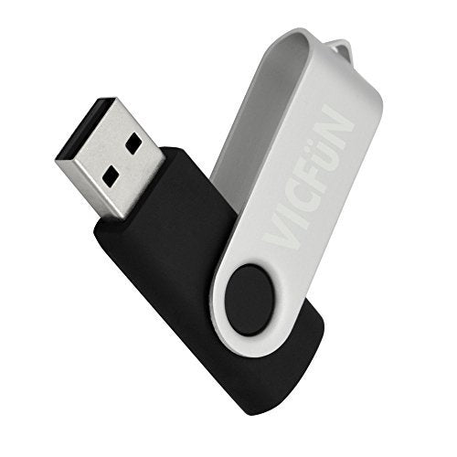 Vicfun 20 Pack 8Gb Usb Flash Drives Bulk 8Gb Flash Drive 20 Pack Usb Memory Stick 8Gb Usb 2.0 Black