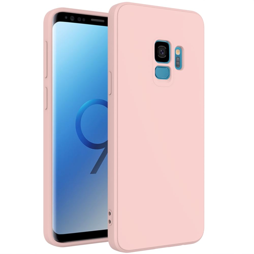 Wogroo For Samsung Galaxy S9 Case Pink, Scratch Resistant With Soft Touch, Slim Thin Phone Cover For Samsung Galaxy S9
